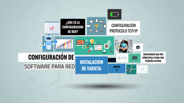 CONFIGURACIÓN DE SOFTWARE PARA RED by Julissa García on Prezi