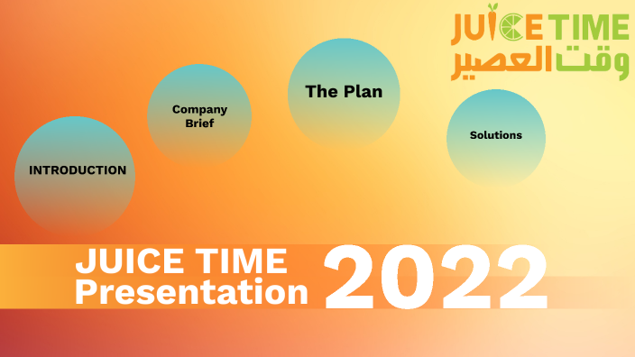 Juice time Presentation by witty network on Prezi