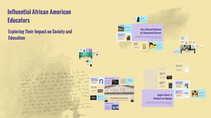 Influential African American Educators by Luis Politron on Prezi