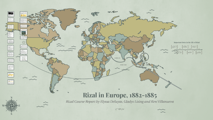 rizal travel in europe