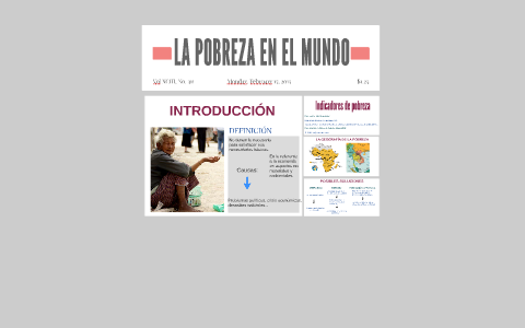 LA POBREZA EN EL MUNDO by Fátima Domínguez on Prezi