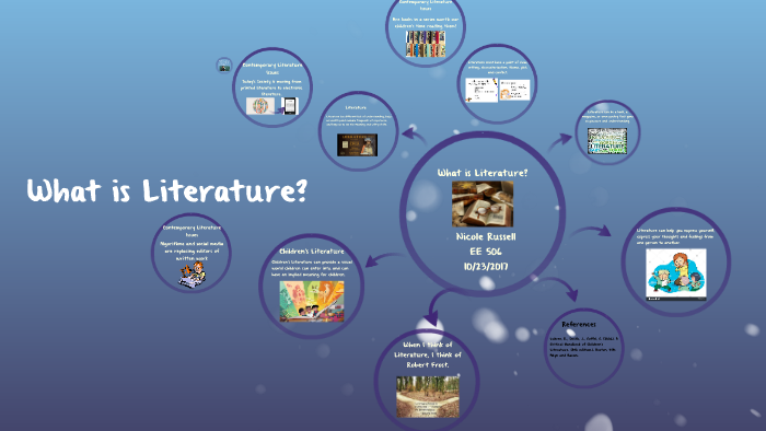 What is Literature? by Nicole Russell on Prezi