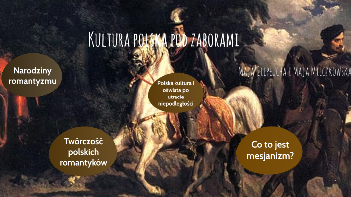 Kultura polska pod zaborami by Maja Ciepłucha on Prezi