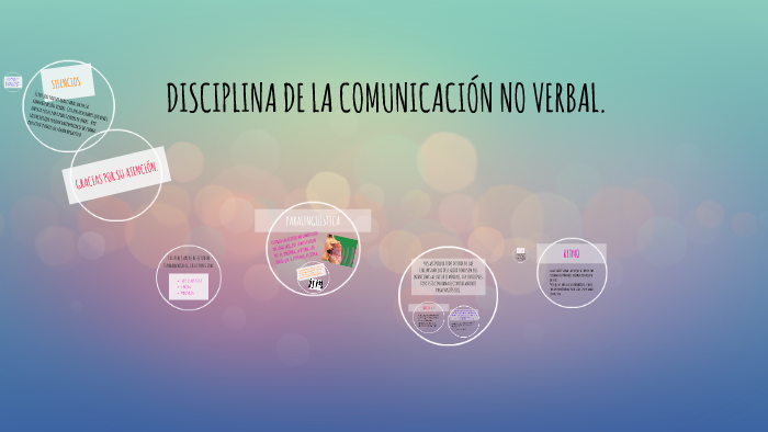 SOLUTION: La comunicacion no verbal - Studypool