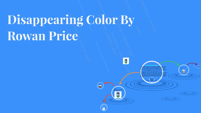 Disappears Color Disappearing Color by Rowan P on Prezi