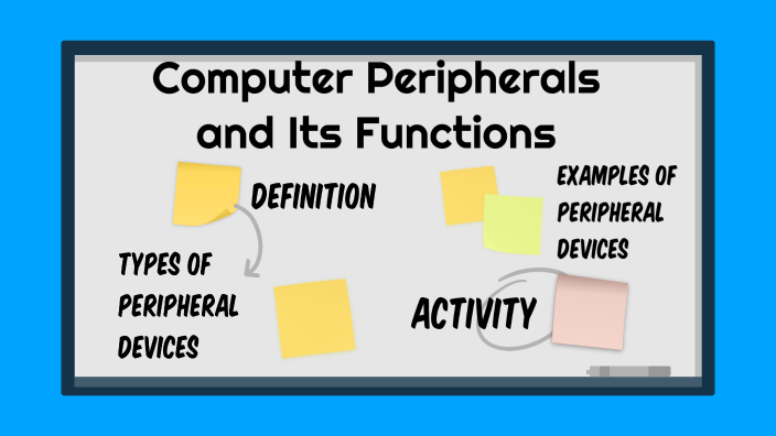 computer peripherals list and their functions