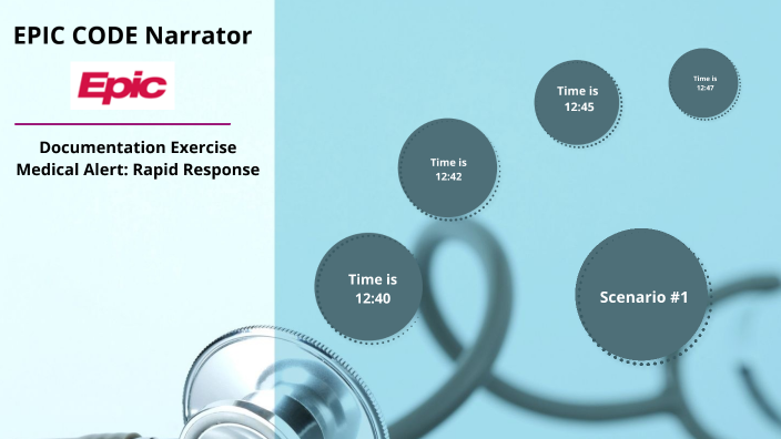 EPIC Code Narrator Exercise: Medical Alert Rapid Response by Kaylee ...