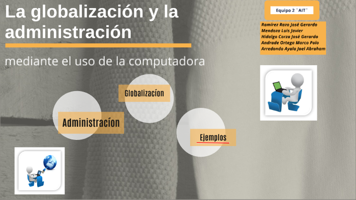 La Globalización Y La Administración Mediante El Uso De La Computadora ...