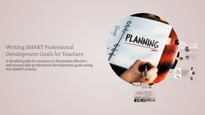 Writing SMART Professional Development Goals for Teachers by Desiree ...