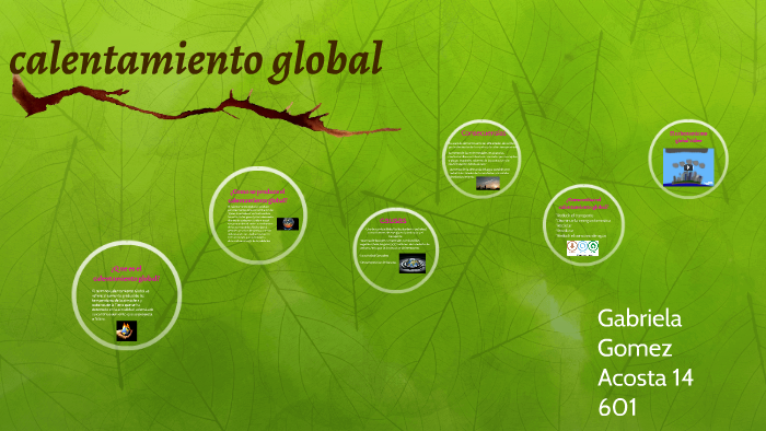 calentamiento global by Gabriela Gomez Acosta on Prezi