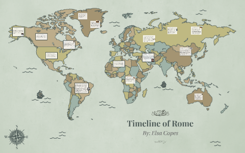 Timeline of Rome by Elsa C. on Prezi