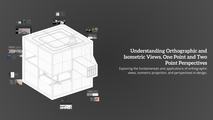 Understanding Orthographic and Isometric Views, One Point and Two Point ...