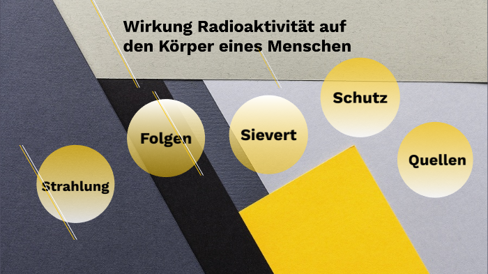 Biologische Wirkung Von Radioaktiver Strahlung Radioaktiver Strahlung
