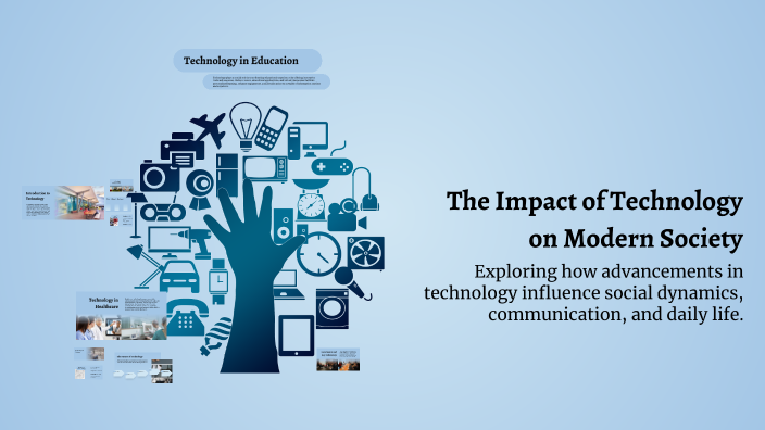 The Impact of Technology on Modern Society by ISABELA ALZATE OSPINA on ...