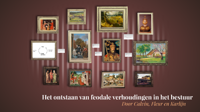 Het ontstaan van feodale verhoudingen in het bestuur by Karlijn Maas on