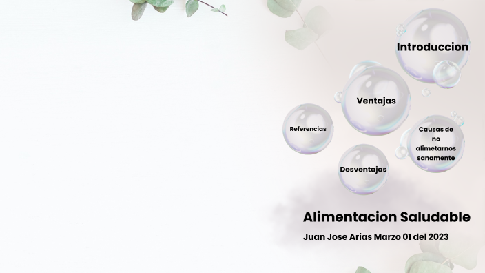 Alimentacion saludable by JUAN JOSE ARIAS LOPEZ on Prezi