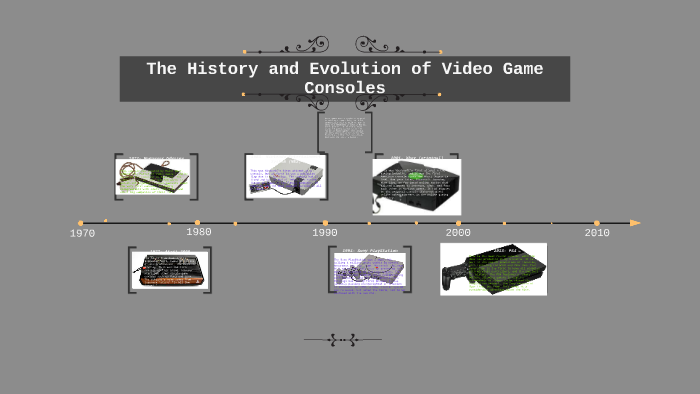 a short history of computer game consoles