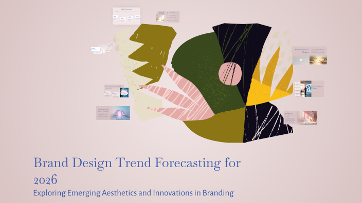Brand Design Trend Forecasting for 2026 by Jana Dempers on Prezi