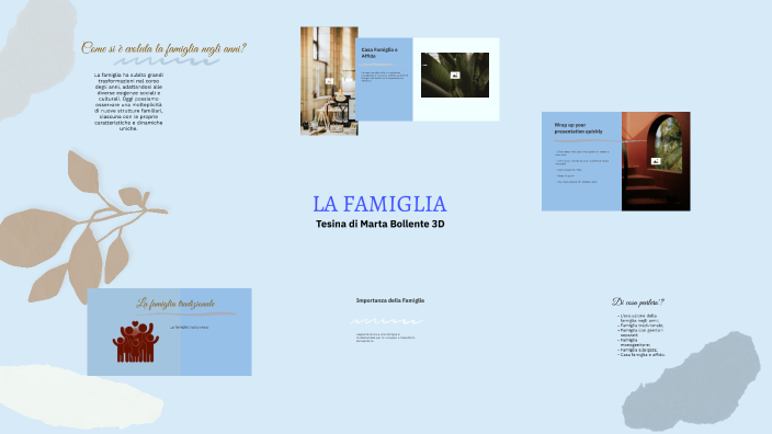 Tesina sulla famiglia by Marta Bollente on Prezi