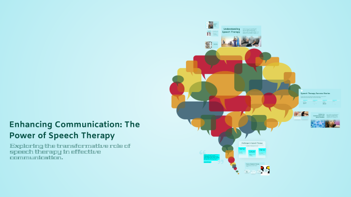 Enhancing Communication: The Power of Speech Therapy by Elaina ...