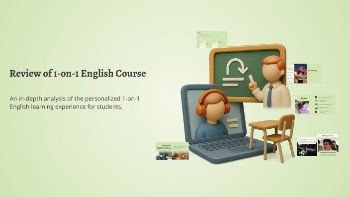 Review of 1-on-1 English Course by Daria Kubisztal on Prezi