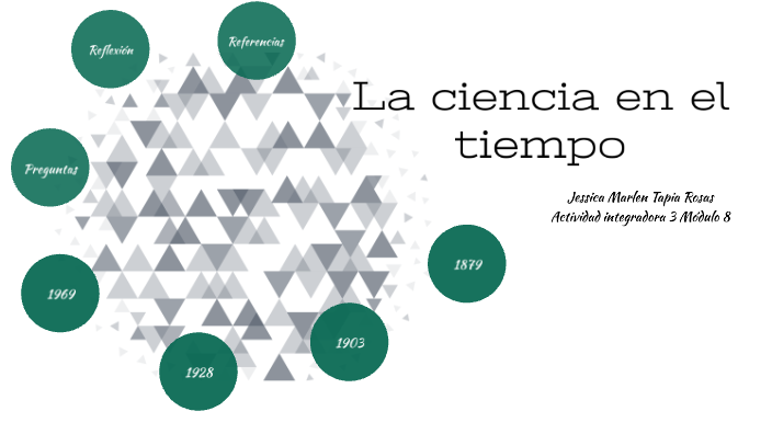 La ciencia en el tiempo by Jessica Tapia on Prezi