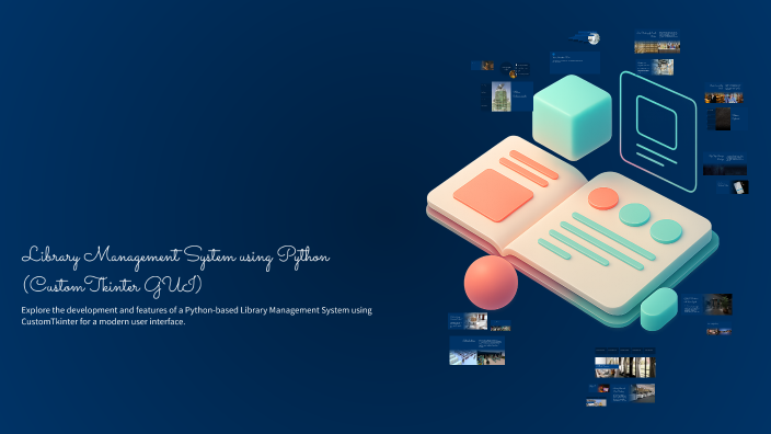 Library Management System using Python (CustomTkinter GUI) by Tejas ...