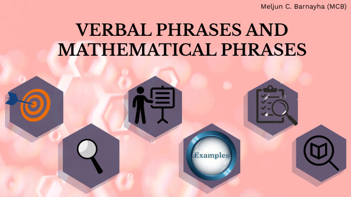 Translate English Phrases To Mathematical Phrases And Vice Versa Ppt