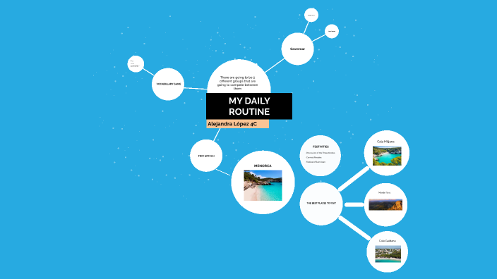 Daily routine by Alejandra López on Prezi