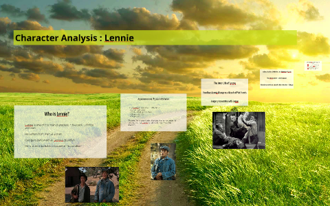 lennie character analysis essay