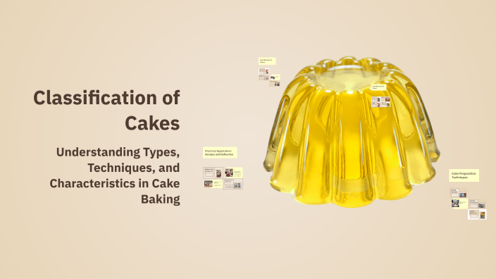 Classification of Cakes by Hanna Kariz Dela Cruz on Prezi
