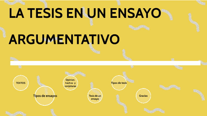 La tesis en un ensayo argumentativo by Keissa zambrano on Prezi