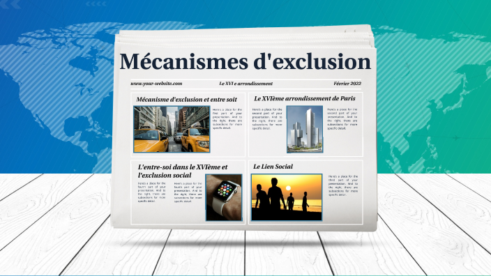 Mécanisme d'exclusion et entre-soi by Imane afe on Prezi