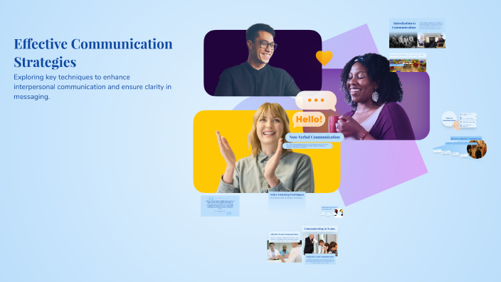 Effective Communication Strategies by Stacey Monteiro on Prezi