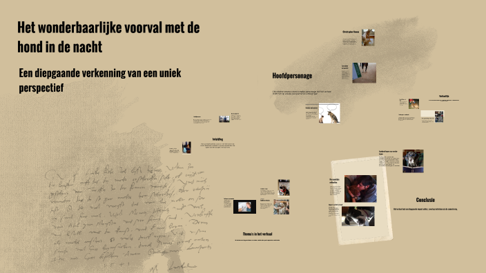 Het wonderbaarlijke voorval met de hond in de nacht by Anass Taheri on
