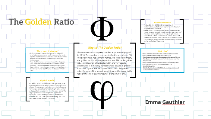 The Golden Ratio by Emma Gauthier on Prezi