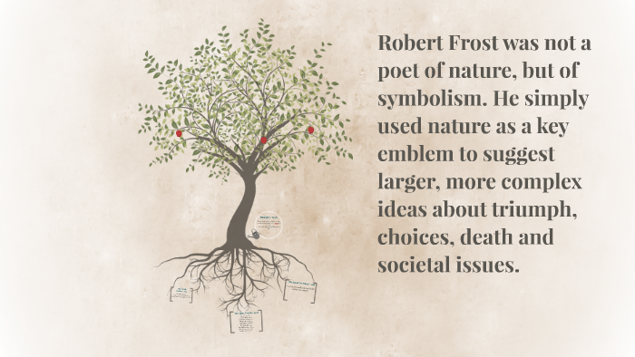 robert frost and nature