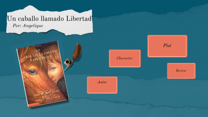Un caballo llamado Libertad by Angelique Ortiz