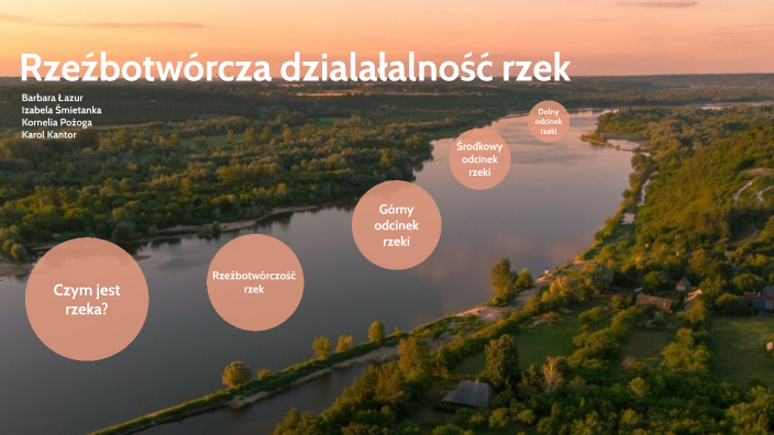 Rzeźbotwórcza działalność rzek by Basia Łazur on Prezi