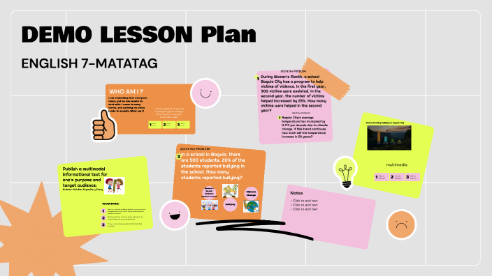 DEMO LESSON Plan by CRISANTA LINGBANAN on Prezi