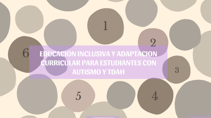 INCLUSION EDUCATIVA Y ACI - TEA Y TDAH by adriana guzman jaldin on Prezi
