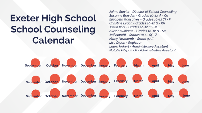 School Counseling Calendar by Jeff Moretti on Prezi