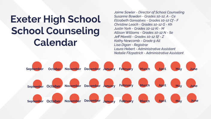 School Counseling Calendar By Jeff Moretti
