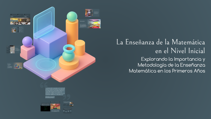 La Enseñanza de la Matemática en el Nivel Inicial by mirian castillo on ...