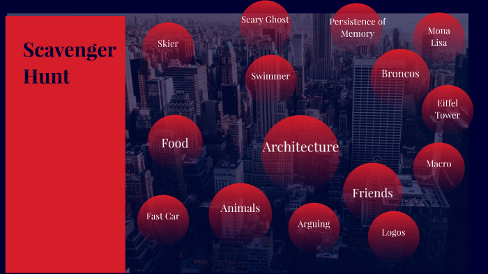 Scavenger hunt by on Prezi