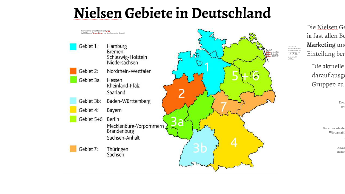 Nielsen Gebiete in Deutschland by Erik Morten