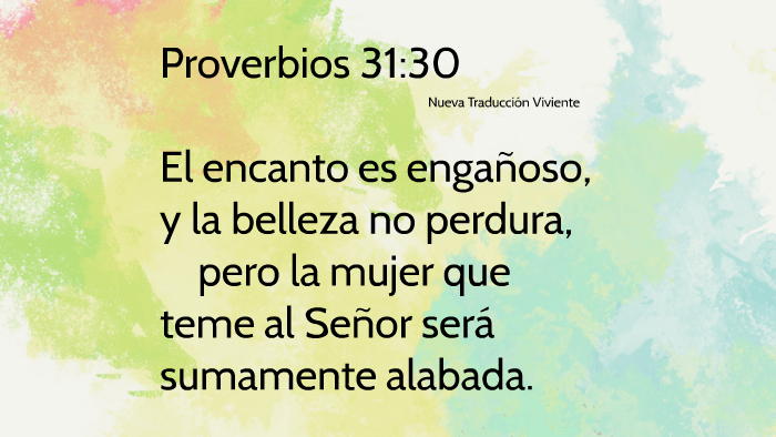 proverbios 31 6 ntv