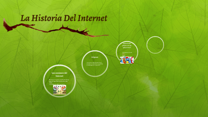 La Historia Del Internet by Ely García on Prezi