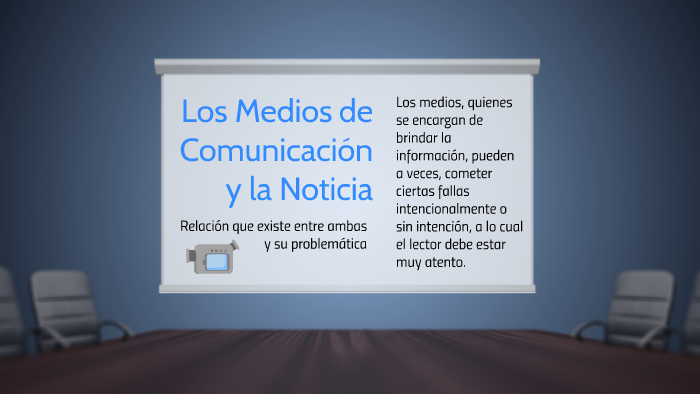 Los Medios De Comunicacion Y La Noticia By Juan Martín Cajiao On Prezi