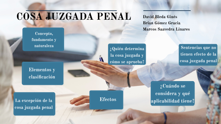COSA JUZGADA PENAL by marcos saavedra linares on Prezi